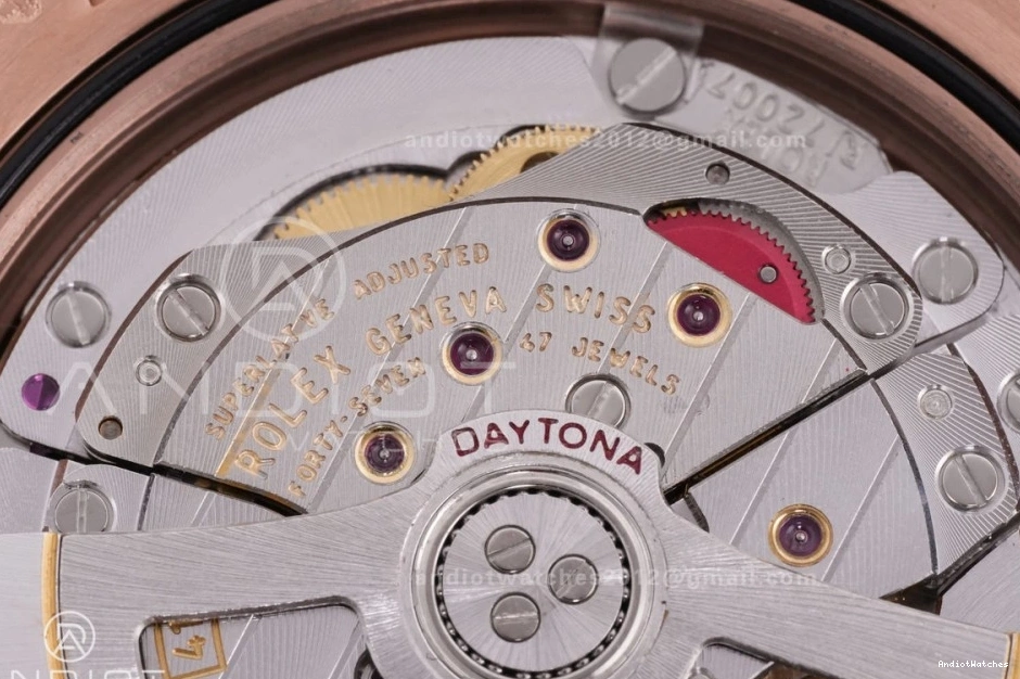(Gain QF 1:1 Daytona 501 Best Premium Meteorite on Weight) 126515 V10 2025 QF4131 Edition Oyster-flex Dial Strap 0730